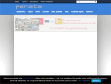 Tablet Screenshot of ferata.hr